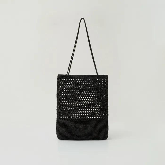 Mesh Knit Bag (black)