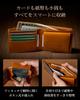 Tokyo Shitamachi Kobo Bifold Wallet Leather x Japanese Made in Japan with Genuine Italian Certificate of Authenticity Included Men's [Italian