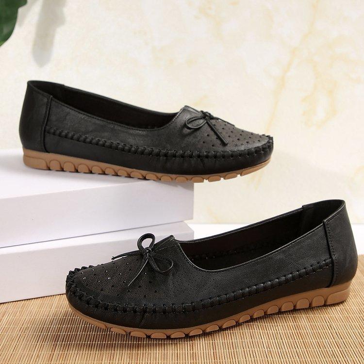 Women's Shoes Slip on Women's Flats Casual Round Toe Flat Shoes Women Breathable Loafers Shallow Comfort Shoes Ladies