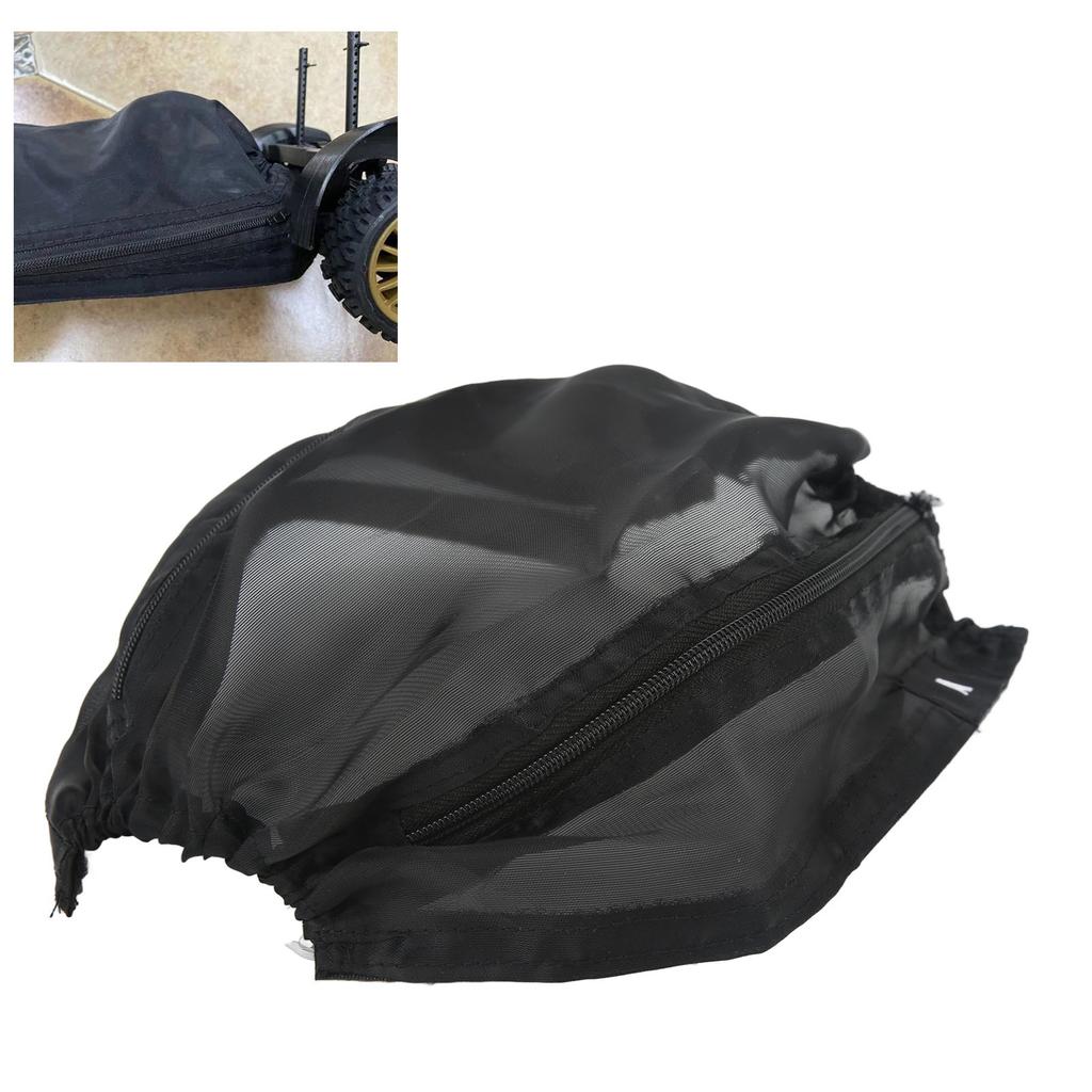 RC Chassis Dust Cover Chassis Breathable Dust Resist Cover for Tamiya TT01 TT02 1/10 RC Car A