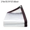 Wear Resistant Clear Tarp Cover Designed To Your Items Outdoors