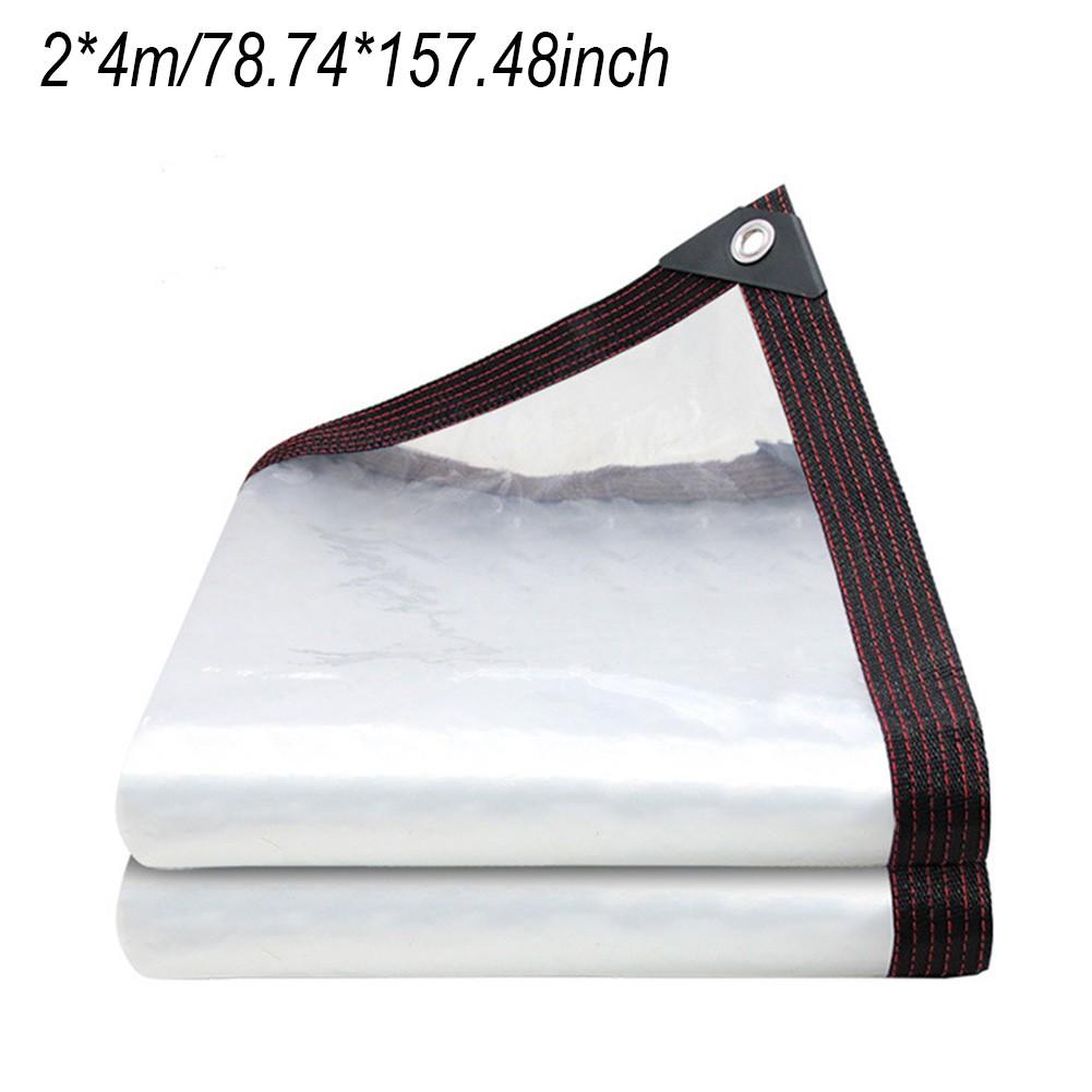 Wear Resistant Clear Tarp Cover Designed To Your Items Outdoors