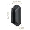 Kosesater Car Lipstick Holder Lipstick Case Car Lip Balm Holder Multipurpose Silicone Chopsticks Rest