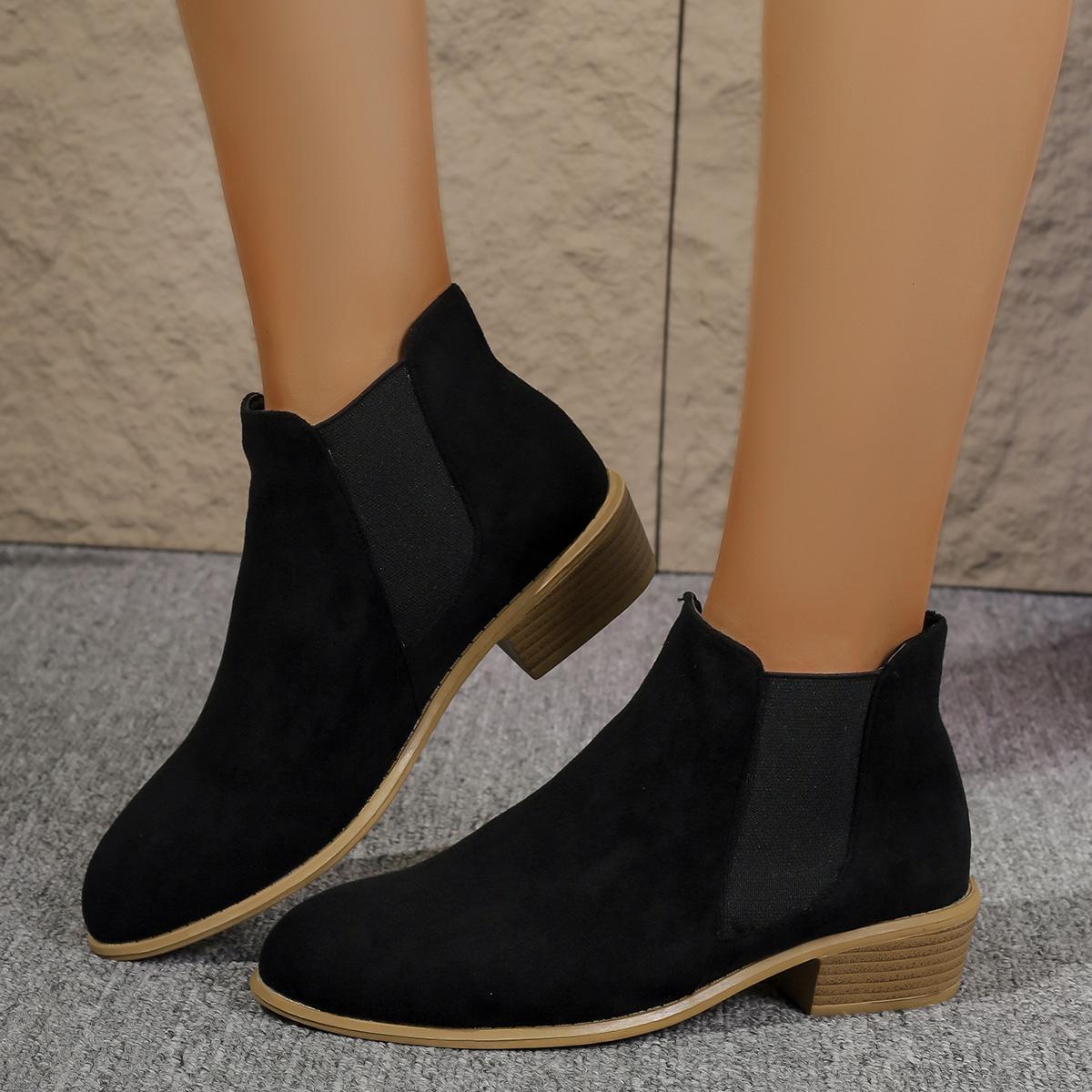 

Жіночі ботильйони з леопардовим принтом Жіночі модні елегантні туфлі для випускного танцю на блискавці Середні підбори Жіночі сучасні короткі черевики 42 чорний