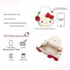 Borsa a mano Toutou Hello Kitty Faccia di Gatto in Denim