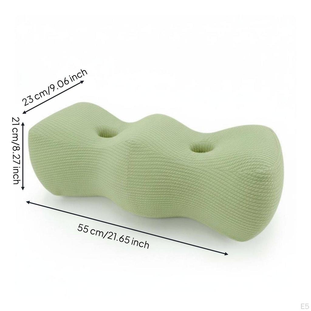 Memory Foam Knee Soft Cushion and Resilient Leg Pillow Breathable Contoured Rest