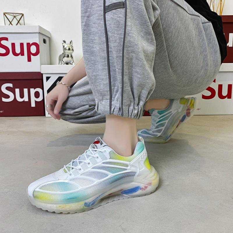Streetwear Men Sneakers Running Shoes Fashion Plus Size Men Mesh