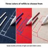 Retractable Sewing Chalk Pen Heat Erasable Fabric Marker with 10 Replacement Inserts for Sewing, Quilting and Drafting