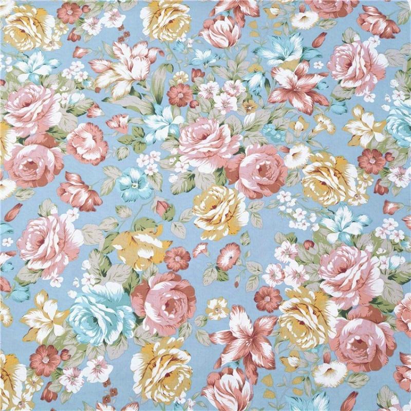 

1 шт. Хлопковые ткани для пэчворка, хлопковые ткани для рукоделия с рисунком из мультфильмов, пэчворк для шитья, поделки своими руками 50x158cm