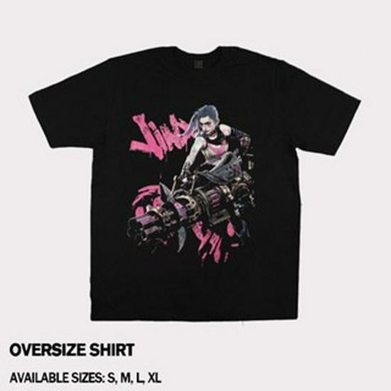 

2025 Уличный стиль Мультяшный Аниме Принт Футболка с коротким рукавом - Повседневный Топ с круглым вырезом XS