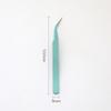 1pcs Portable Precision Stainless Steel Tweezers in Vibrant Colors for DIY Handcraft Home Art Sticker Tape Use A6827