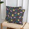 Axolotls Pattern 2 Pcs Square Pillowcase Pillow Cover Cushion Decor Comfort Throw Pillow For Home Bedroom