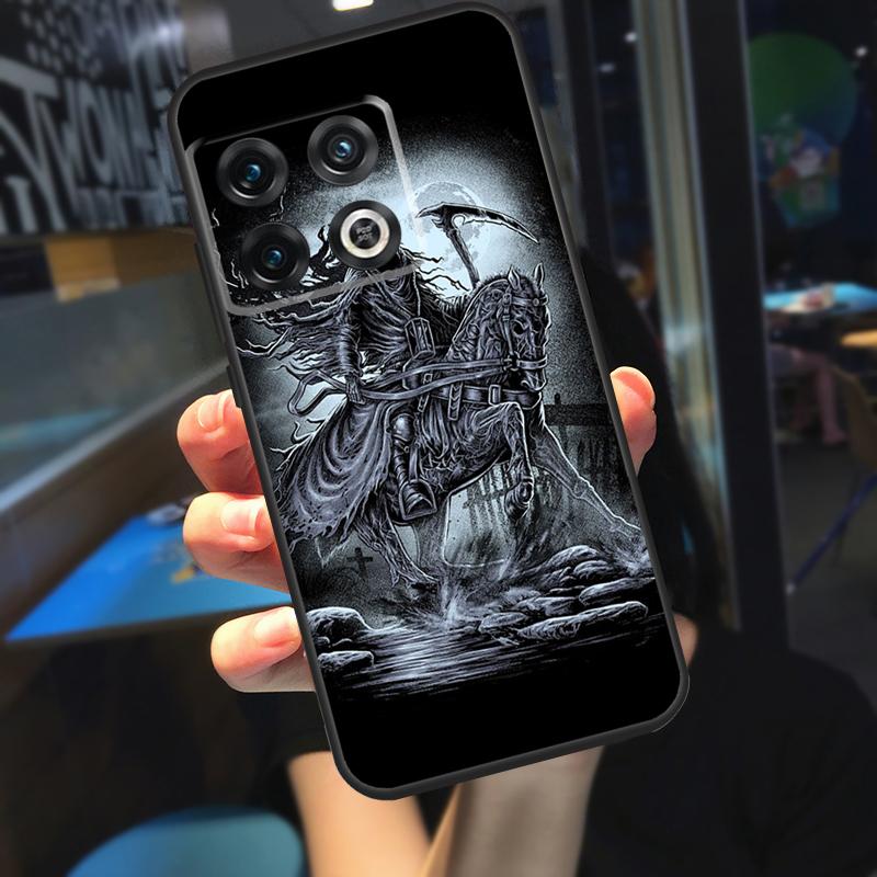 Grim Reaper Skull Skeleton Case For OnePlus 10 9 Pro 8T 9RT 10T Ace OnePlus Nord N10 N20 N100 N200 2T CE 2 Lite Cover