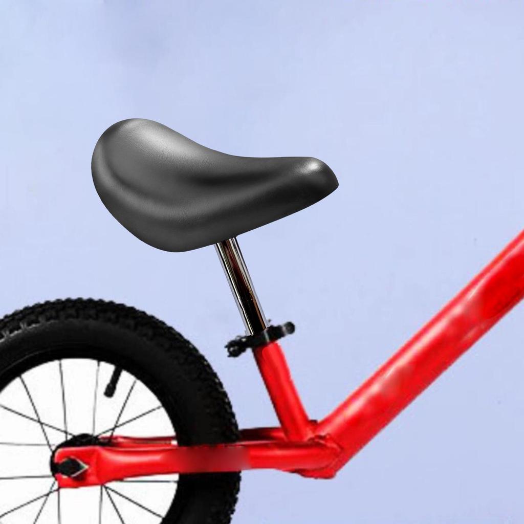 Kids Bike Saddle with Seatpost Multifunctional Soft Cycling Accessories Lightweight Part for Girls Cycling Biking Outdoor Riding