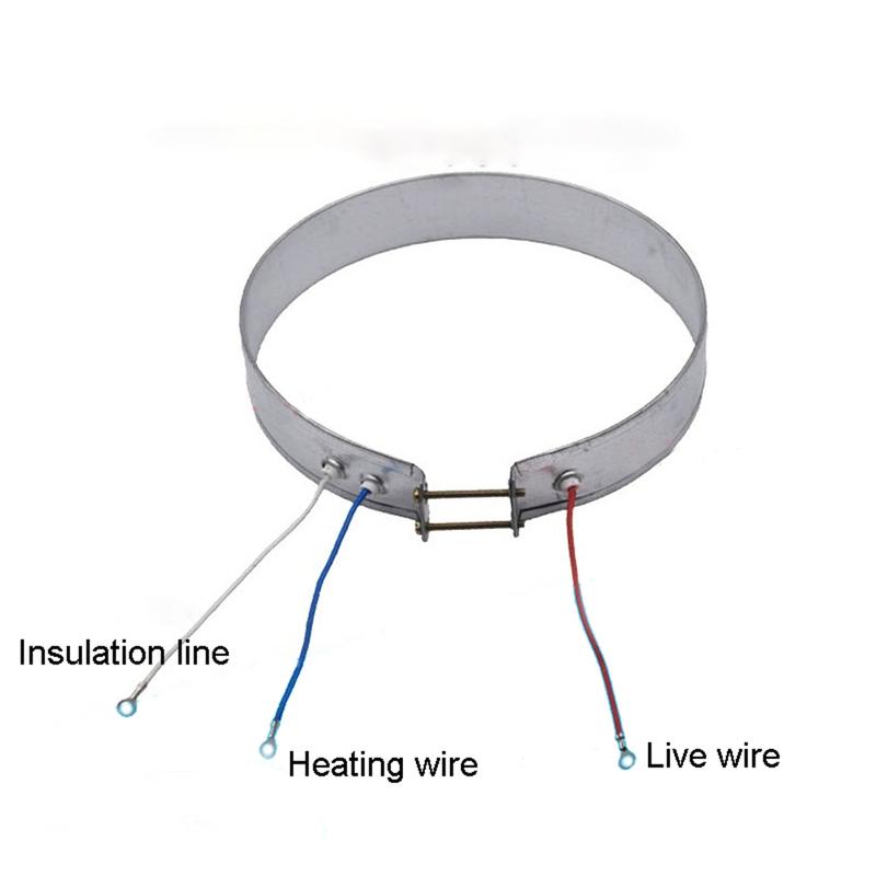 Elemento de Aquecimento de Banda Fina 220V 700W para Fogão Elétrico Eletrodomésticos Peças Elemento de Aquecimento de Água Elétrico
