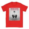 Bruno Mars The RoUnisextic Flower T Shirt Unisex Pure Cotton Novelty TShirts Crew Neck Tee Shirt Short Sleeve Tops Birthday Gift