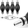 NEW 6/8/10/12mm Car Universal Fuel Pump Rubber Manual Transfer Liquid Gasoline Petrol Diesel Hand Primer Bulb Tube Aluminum