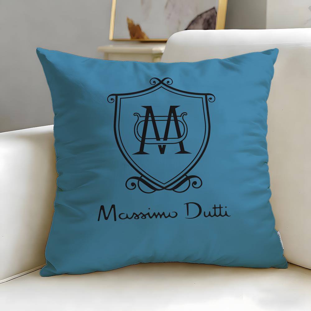 Classic Fashion Brand Massimo Dutti Cushion Cover Soft & Easy-Wash Pillow Case – Versatile for Couch, Bed, Travel and Office