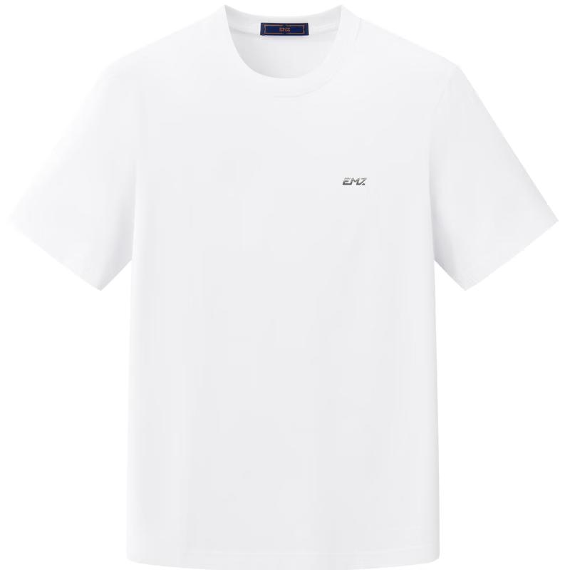 

EMZEMZ Men s Cotton Blend Short Sleeve Crew Neck T-Shirt XL