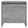 Nightstands 2 pcs Grey Sonoma 45 x 34 x 44.5 cm Particleboard