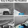 20-120STuks Auto Dakbevestigingsgespen Schroevenset Interieur Plafond Hemelbekleding Stof Reparatie Schroefdoppen Stofklinknagels Bevestigingsaccessoires