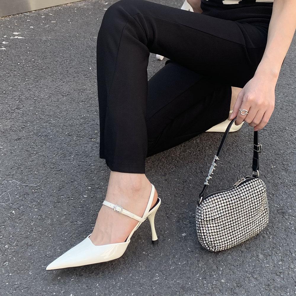 Fashion Pointed Toe Women Sandals 2024 New Arrivals Fashion Dress Shoes Stiletto Thin High Heels Party Pumps Dress Shoes 2024 News