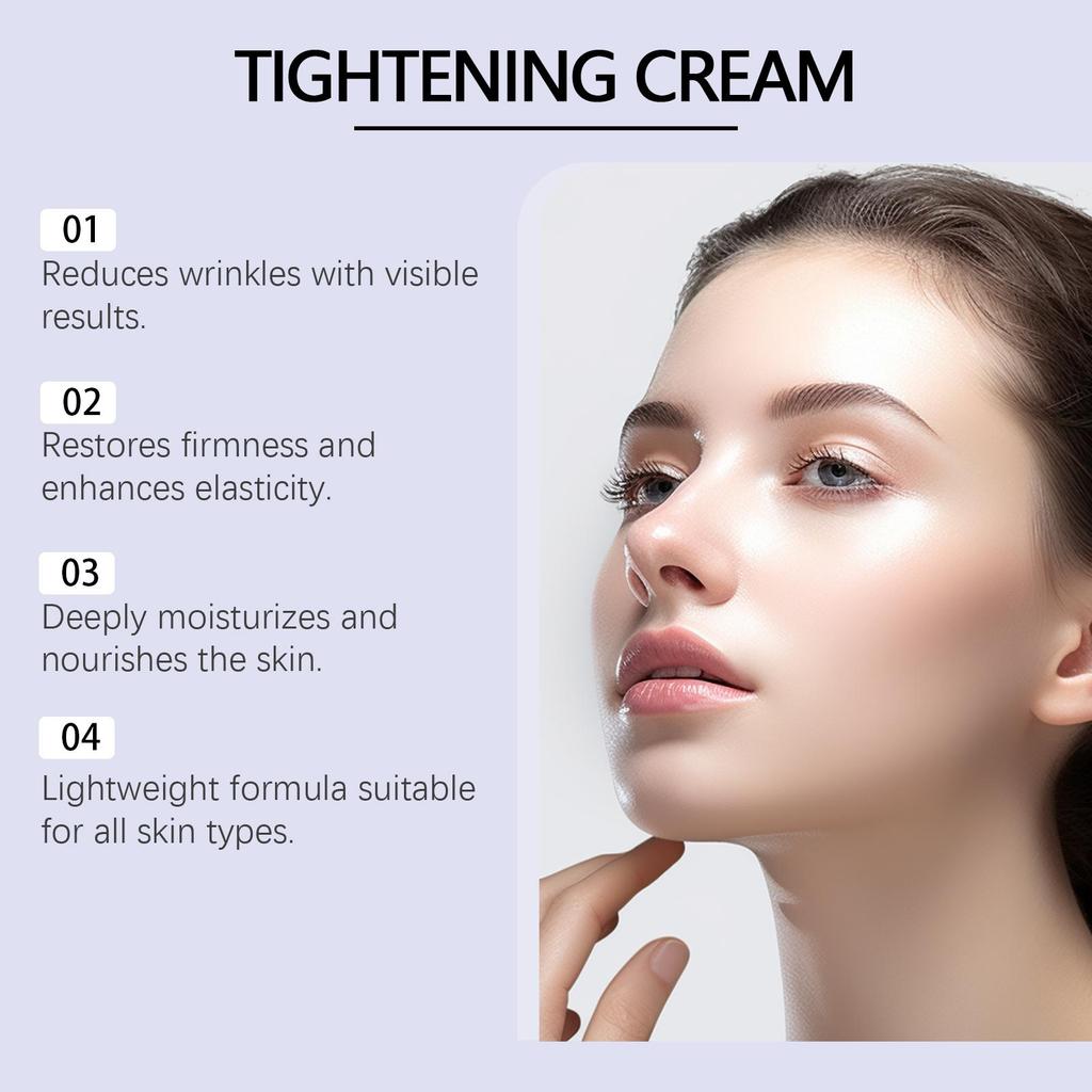 Anti-Aging Wrinkle Moisturizing Cream Daily Improvement Skin Elasticity Facial Hydration Nourishing Care Smooth Delicate Skin 1 Sold