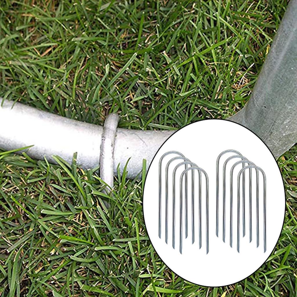 8 Stück Trampolin Heringe Schwerlast Bodenanker für Fußballtore Zelt Schaukel