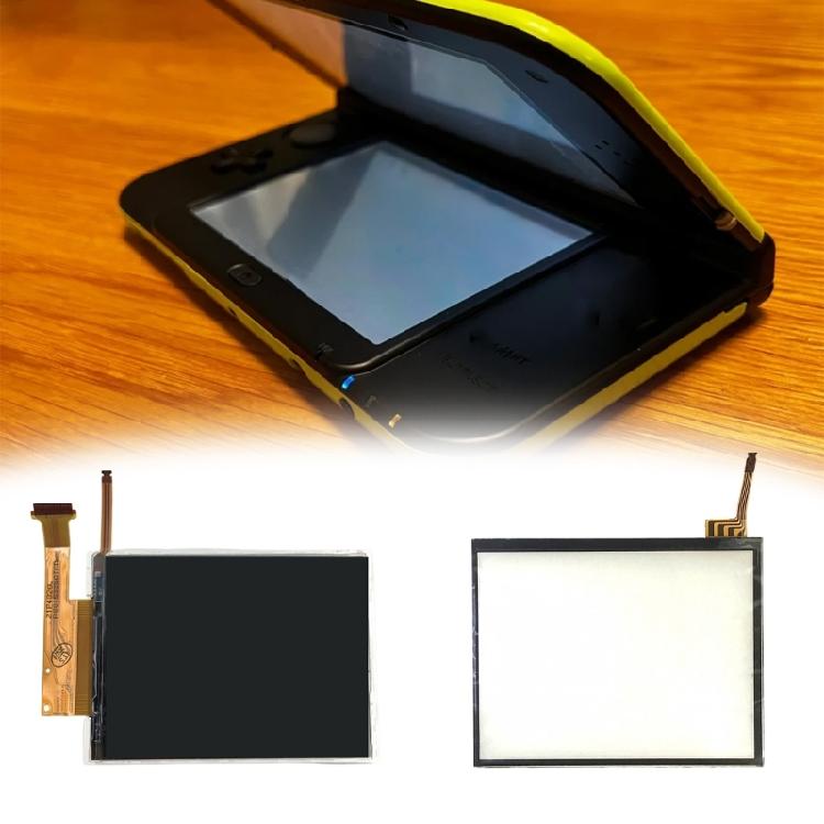 Top LCD Screen Replacement Parts For NEW3DS Device Anti Fingerprints Coating Optimized Color Reproduction