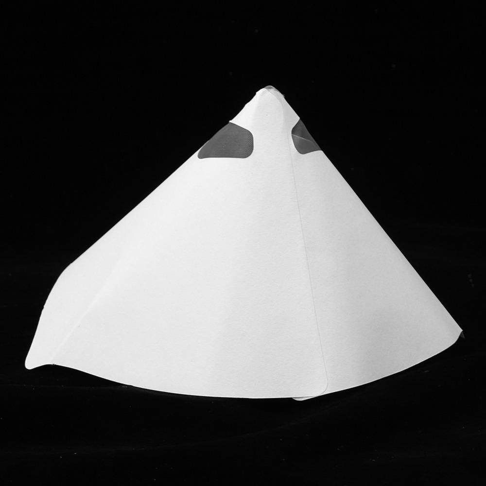 100pcs 190 Micron Paint Strainers Nylon Material Paper Filter Cone For Airbrush Artist