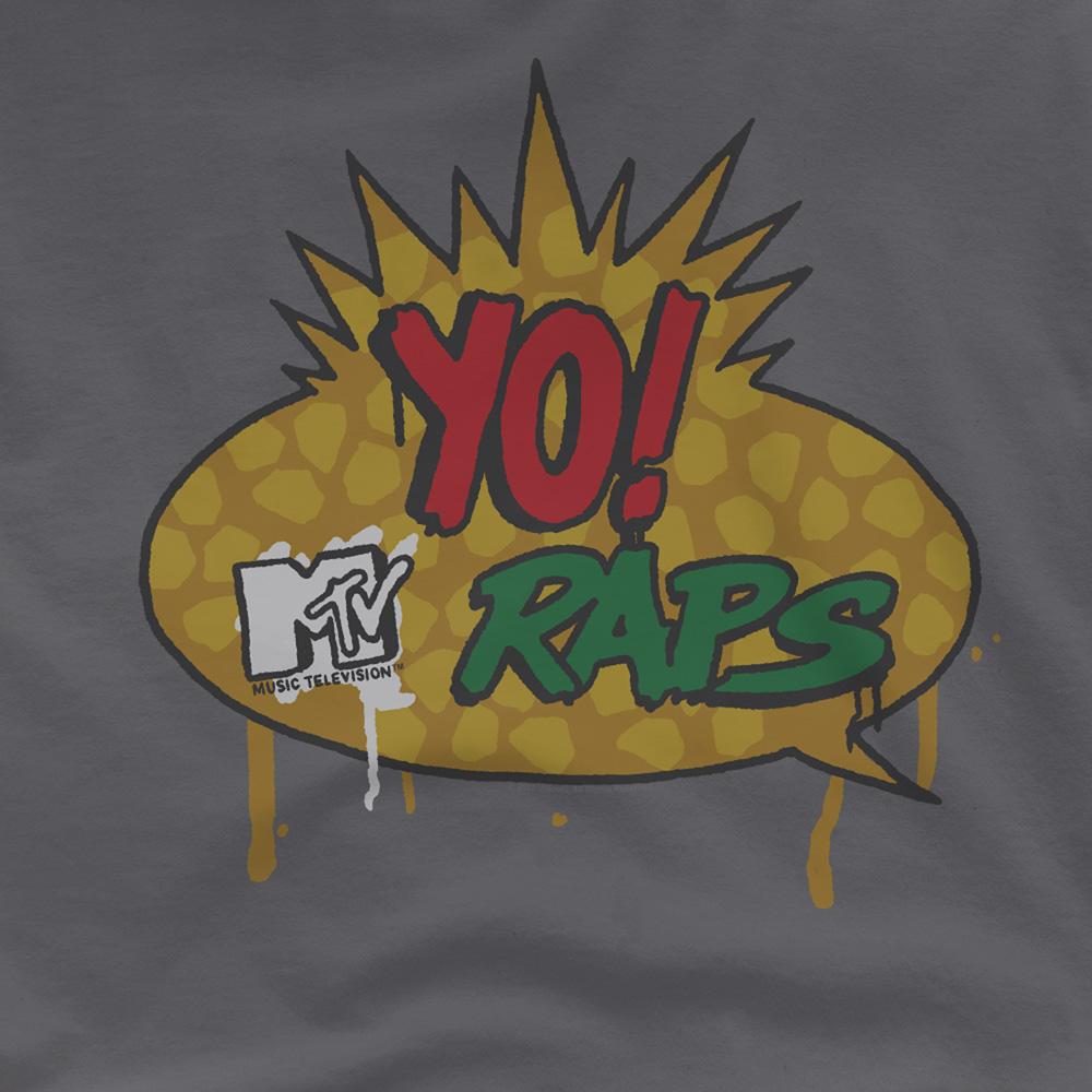 Yo! MTV Raps Unisex Adult Logo T-Shirt