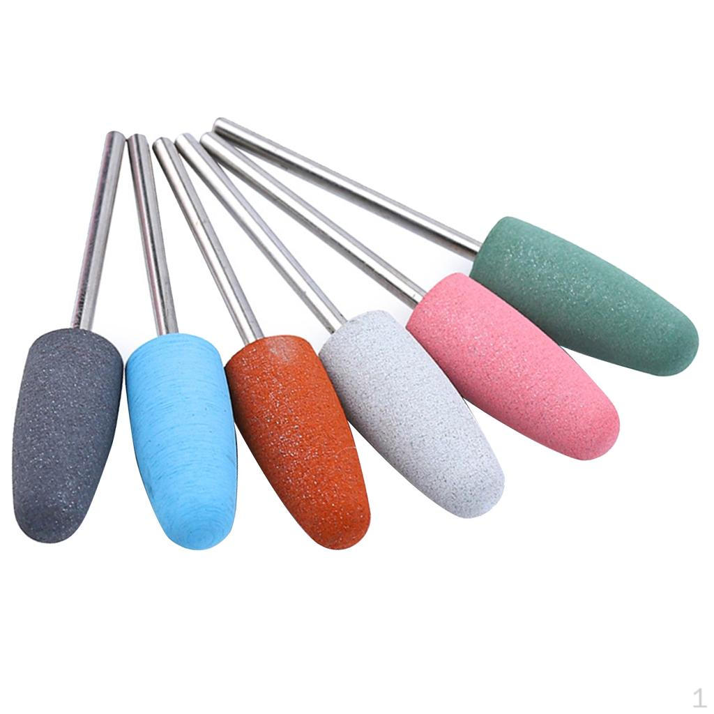 6pcs Silicone Polishing Tool Buffing Mounted Jewelry, Glass, , Ceramic,