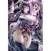 Print Game White Horn Demon Warrior Nude Sexy Girl Art Canvas Poster  Living Room Bedroom Home Wall Picture
