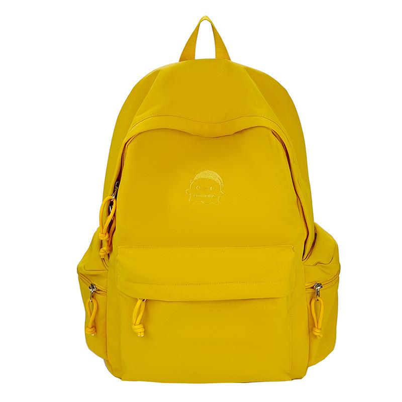 Schoolbag New College Style Large Capacity School Bag Female Middle and High School Students Travel Backpack Lightweight and Simple Niche Backpack