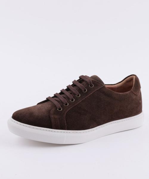 [BRENOWELT] Brookings Suede Dark Brown Sneakers Light 206