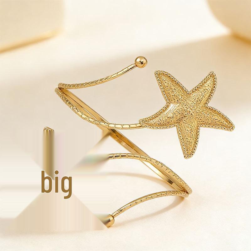 Ocean Style Starfish Women's Armband - Elegant Daily Vacation Accessory
