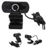 1080P Web Camera Full HD USB Webcam with Noise Cancelling Microphone MultiFunction Base