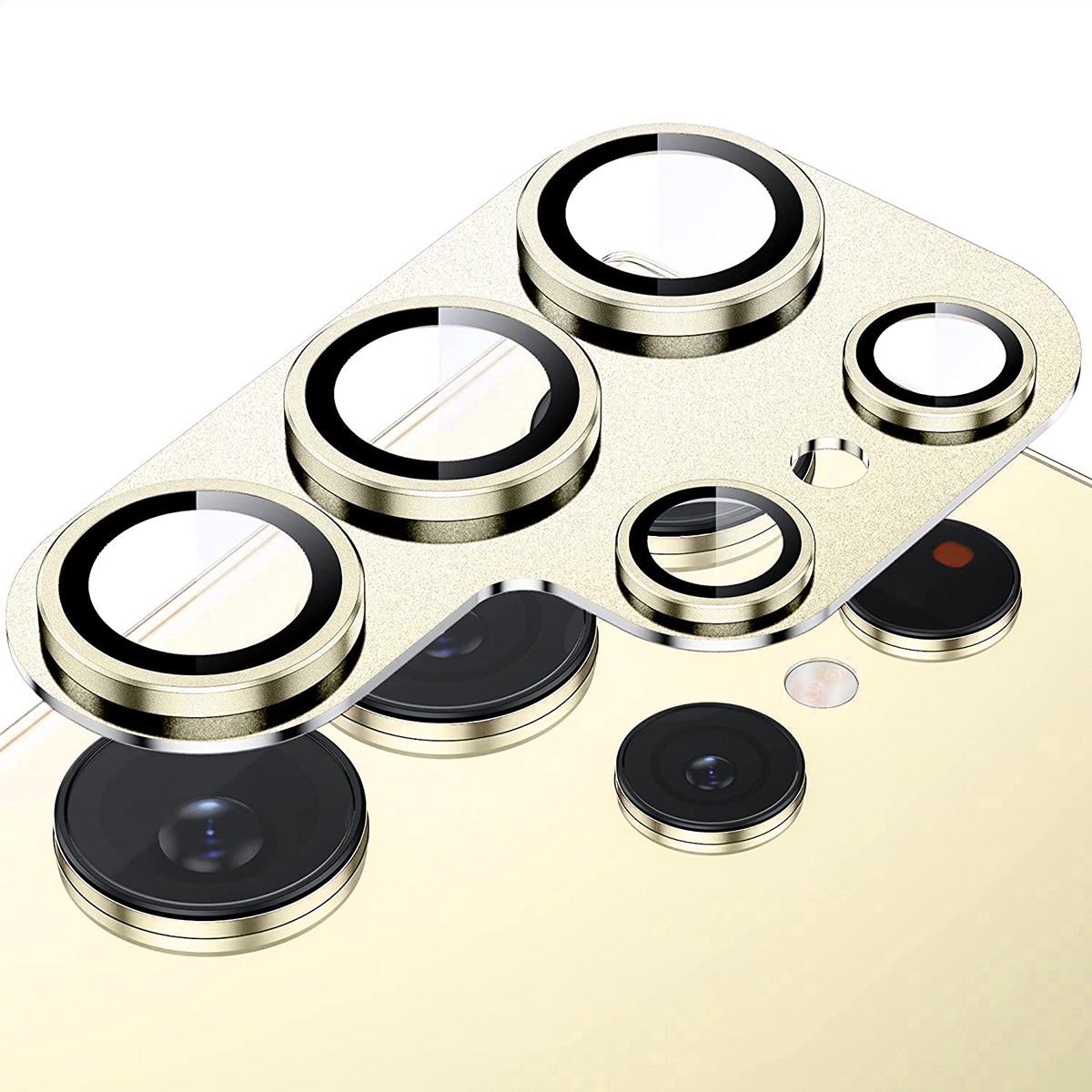 

Захисна плівка для об єктива камери ENKAY HAT PRINCE для Samsung Galaxy S24 Ultra, AR HD, прозора Yellow