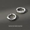 Trendy Men's Single Earring: European & American Hip-Hop Style, Versatile and Simple Design