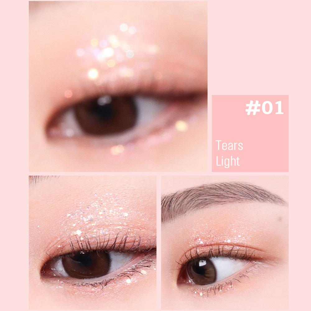 CORINGCO Eye Glitter Makeup Liquid Eyeshadow Sparkle | Shabam Shabam Romantic Glitter Shadow