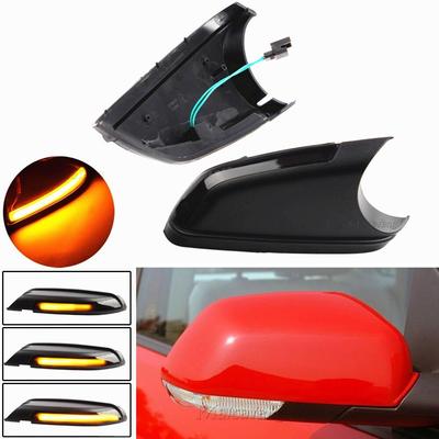 For VW Polo Mk4 FL Vento Skoda Octavia On Sale Parts 2x Side Wing Rearview Mirror LED Dynamic Turn Signal Lights 1Z0949101C