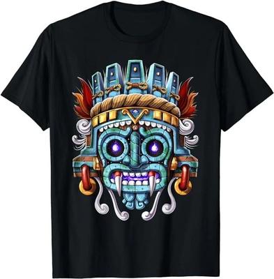 NEW LIMITED Aztec God Tlaloc Mayan Mythology Deity Mexican T-Shirt Size S-5XL !! Unisex T-Shirt