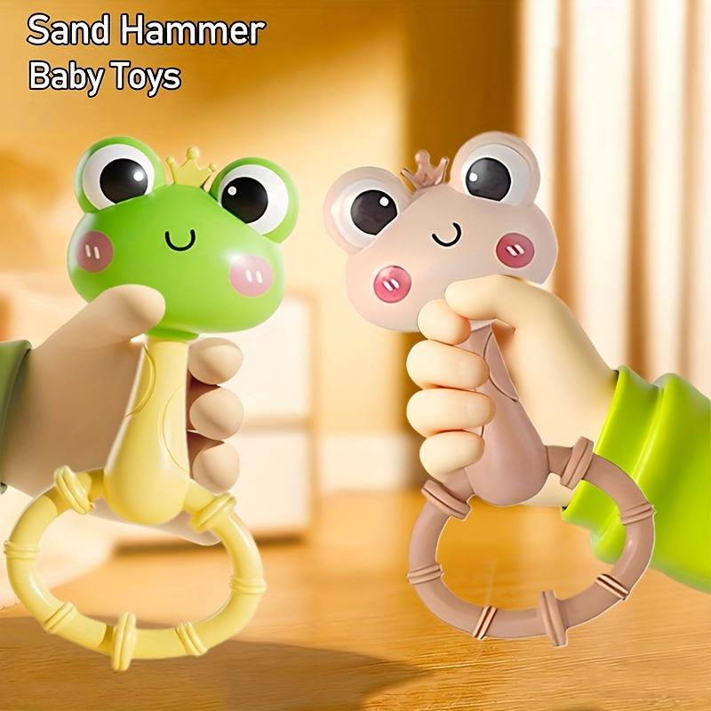 Frog Series Baby Toys with Bells & Clapping Hands - Interactive Sensory Play, Promotes Parent-Child Bonding