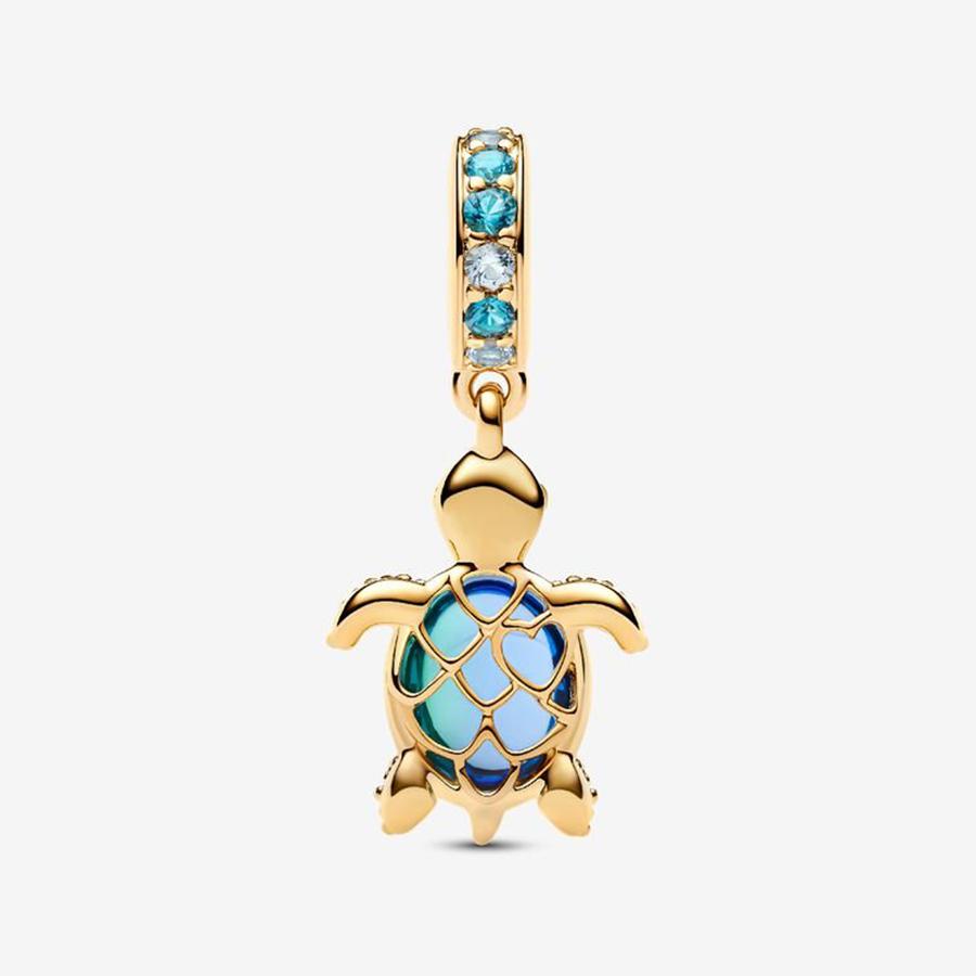 New 925 Silver Sparkling Love Heart Puppy Butterfly Beads Rose Turtle Cannibal Flower Pendant DIY Exquisite Charm Jewelry