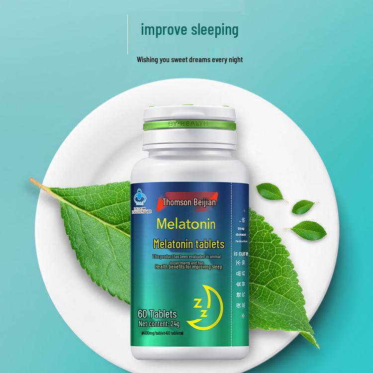 Tangchen Beijian Melatonin Tablets - Sleep Aid for Adults (60 Tablets) Genuine & Anti-Counterfeit