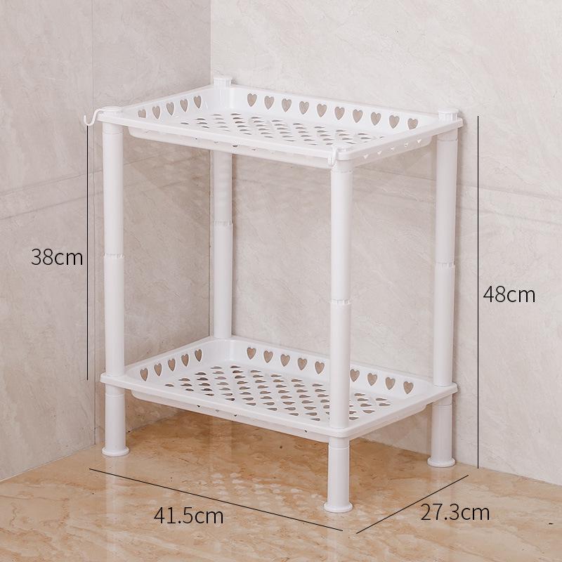 Multi-layer Storage Rack for Kitchen and Bathroom