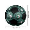 Algeria National Football Logo Size 5 Soccer Ball, Machine-Stitched PVC, Durable & High Bounce, All Ages Fit, Fan Merchandise, Matches & Outdoor Use.
