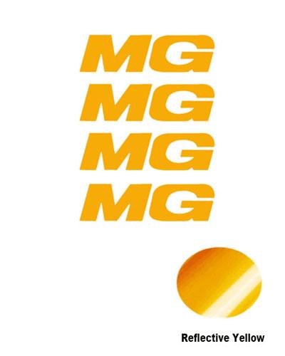 4pcs Car body h Sticker For MG ZS HS GT HECTOR MG3 MG5 MG6 MG7 Auto Accessories
