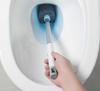 Four-Piece Wall-Mounted Toilet Brush Set for Bathroom Cleaning