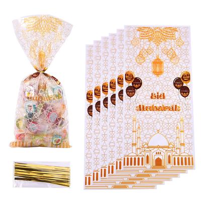 Golden Castle Bundle Pocket Opp Flat Pocket Festive Food Bundle Pocket Small Food Plastic Bag Packaging